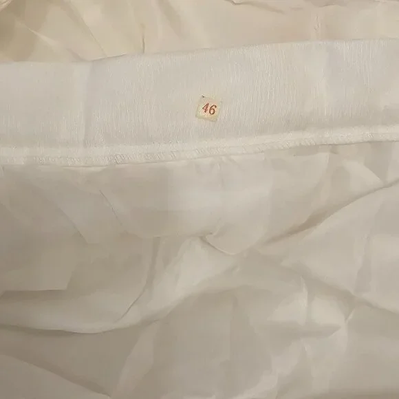 2pc Floral Wedding Dress Size 10 - Picture 6 of 9